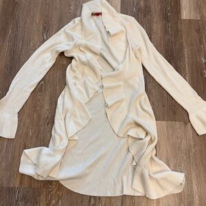 Supreme Cream Cardigan Sweater